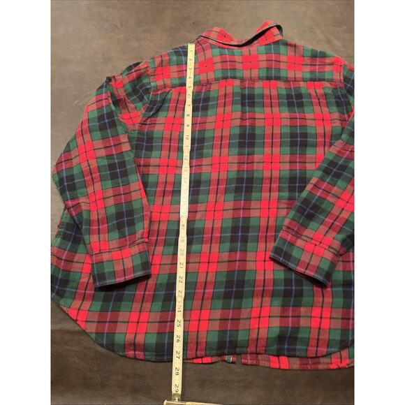 Chaps Brushed Flannel Womens Long Sleeve Plaid Size 3xl - Picture 6 of 7